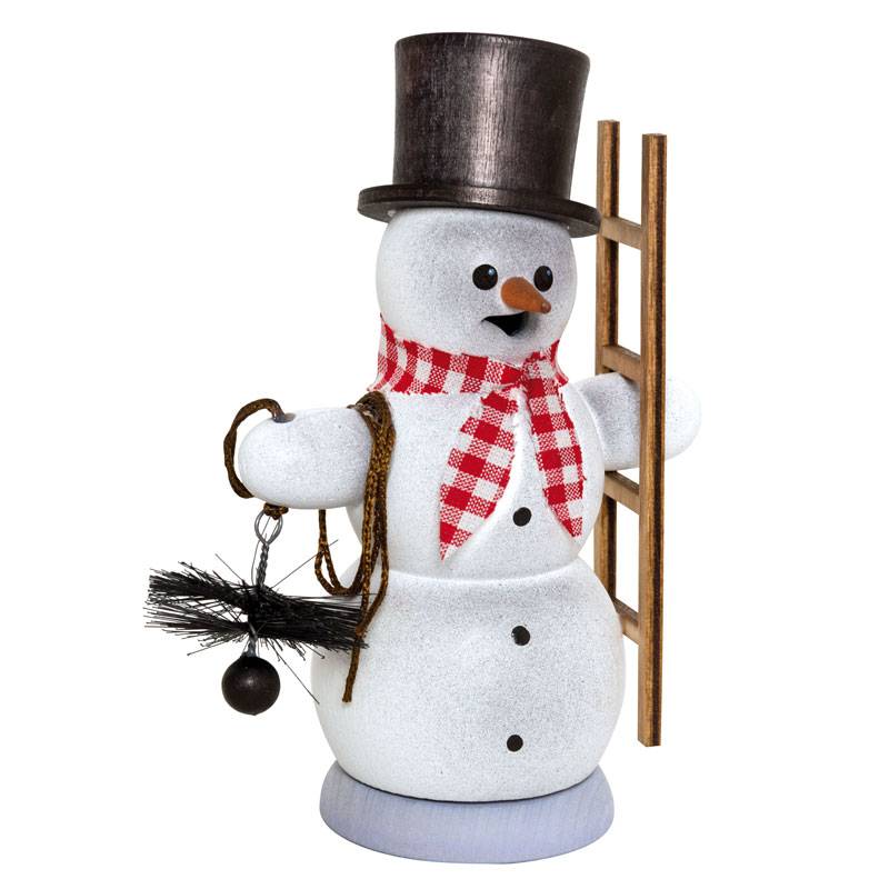 Schneemann Schornsteinfeger